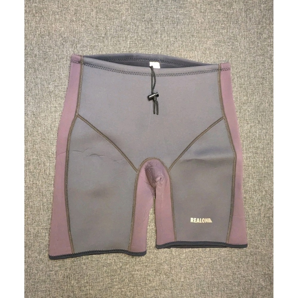 Realon Sport Stretch Wetsuit Shorts Size XXL Youth Water Sports Gray‎ Bottoms